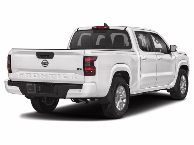 2024 Glacier White Nissan Frontier SV 4X4 Truck