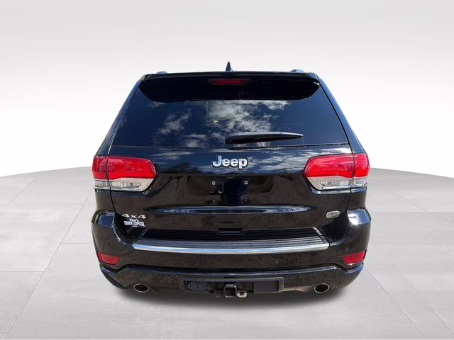 2020 Diamond Black Crystal Pearlcoat Jeep Grand Cherokee Overland 4X4 SUV
