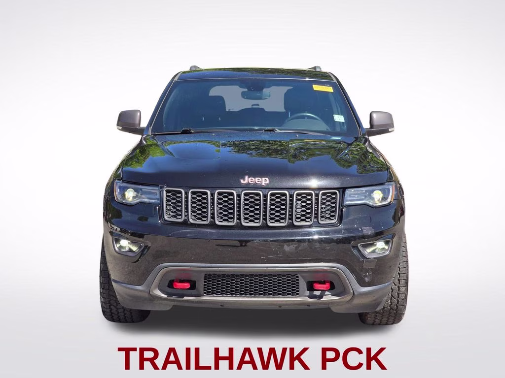 2018 Diamond Black Crystal Pearlcoat Jeep Grand Cherokee Trailhawk 4X4 SUV