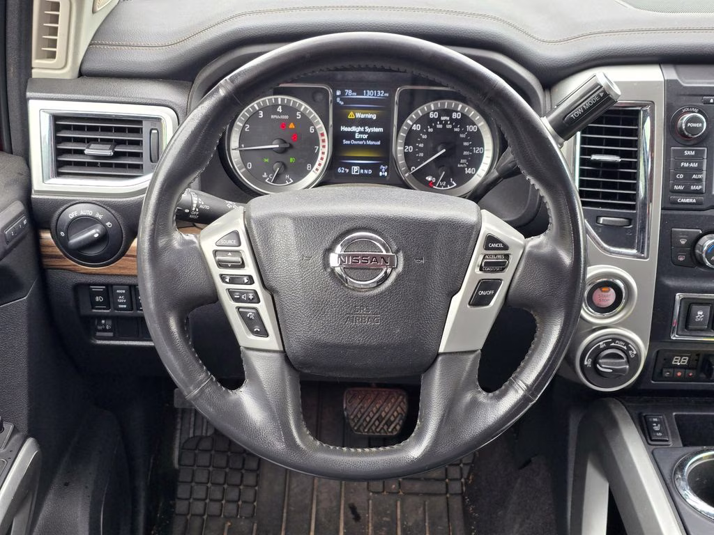 2017 Cayenne Red Nissan Titan SL 4X4 Truck