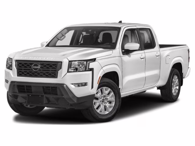 2024 Glacier White Nissan Frontier SV 4X4 Truck