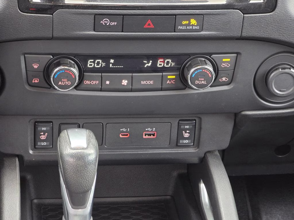 2024 Glacier White Nissan Frontier SV 4X4 Truck
