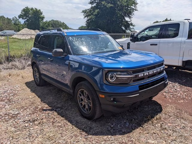 2023 Blue Metallic Ford Bronco Sport Big Bend 4X4 SUV