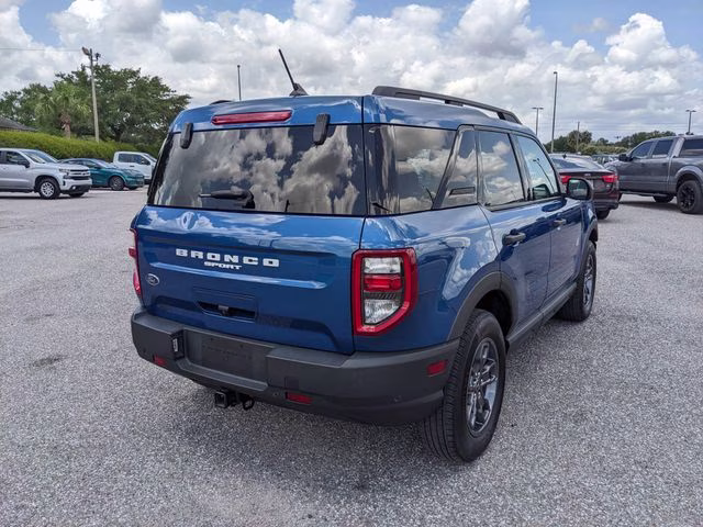 2023 Blue Metallic Ford Bronco Sport Big Bend 4X4 SUV