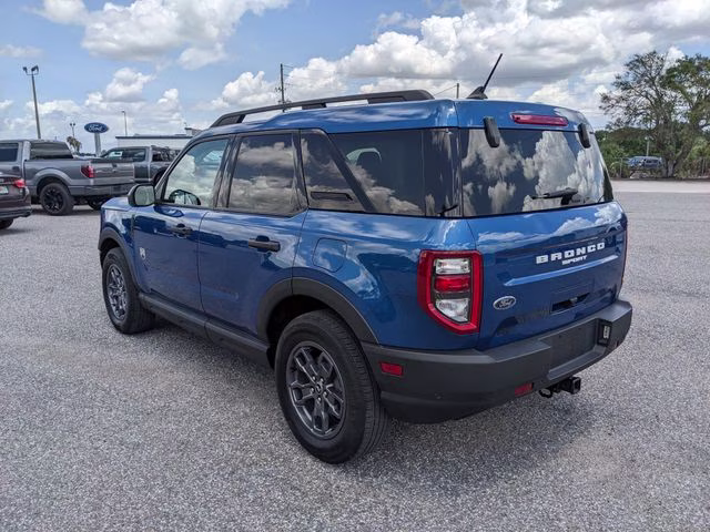 2023 Blue Metallic Ford Bronco Sport Big Bend 4X4 SUV