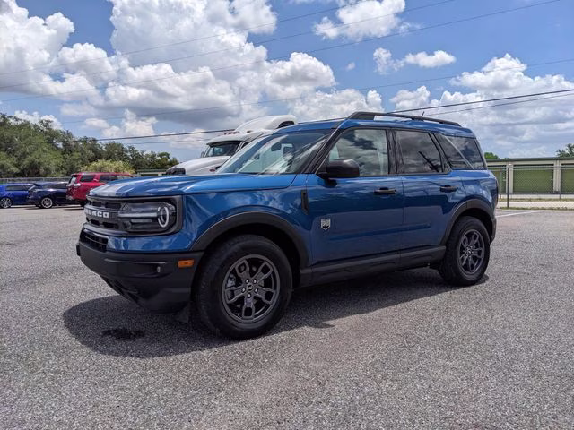2023 Blue Metallic Ford Bronco Sport Big Bend 4X4 SUV