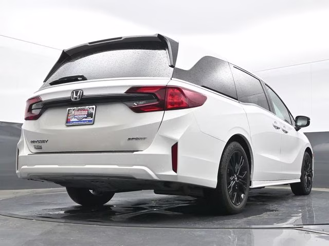 2025 White Honda Odyssey Sport-L FWD Van