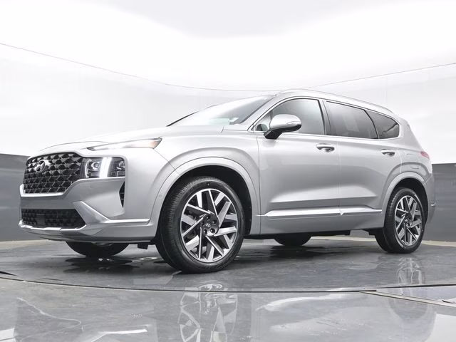 2023 Shimmering Silver Pearl Hyundai Santa Fe Calligraphy FWD SUV