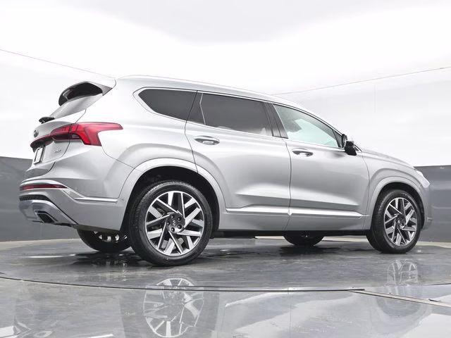 2023 Shimmering Silver Pearl Hyundai Santa Fe Calligraphy FWD SUV