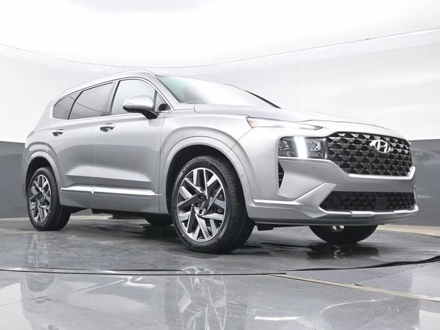 2023 Shimmering Silver Pearl Hyundai Santa Fe Calligraphy FWD SUV
