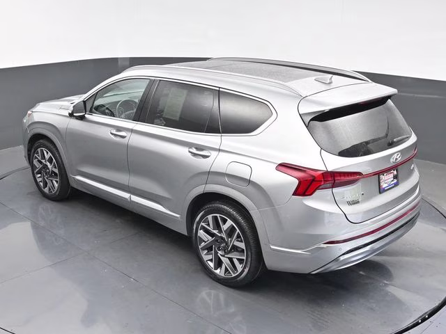 2023 Shimmering Silver Pearl Hyundai Santa Fe Calligraphy FWD SUV