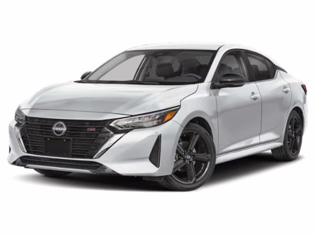 2025 Aspen White Tricoat Nissan Sentra SR FWD Sedan