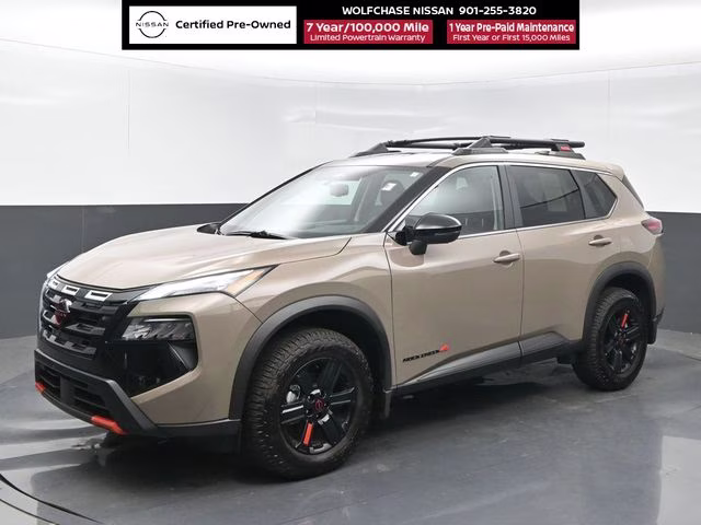 2025 Baja Storm Metallic Nissan Rogue Rock Creek AWD SUV