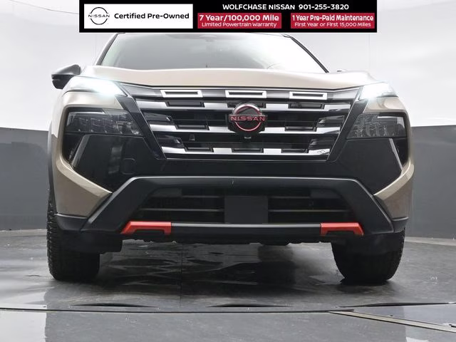 2025 Baja Storm Metallic Nissan Rogue Rock Creek AWD SUV