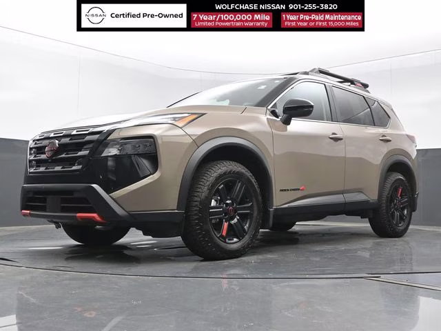 2025 Baja Storm Metallic Nissan Rogue Rock Creek AWD SUV