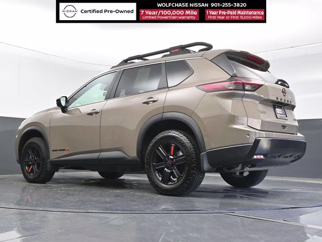 2025 Baja Storm Metallic Nissan Rogue Rock Creek AWD SUV