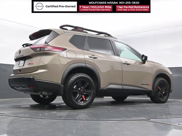 2025 Baja Storm Metallic Nissan Rogue Rock Creek AWD SUV