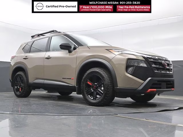 2025 Baja Storm Metallic Nissan Rogue Rock Creek AWD SUV