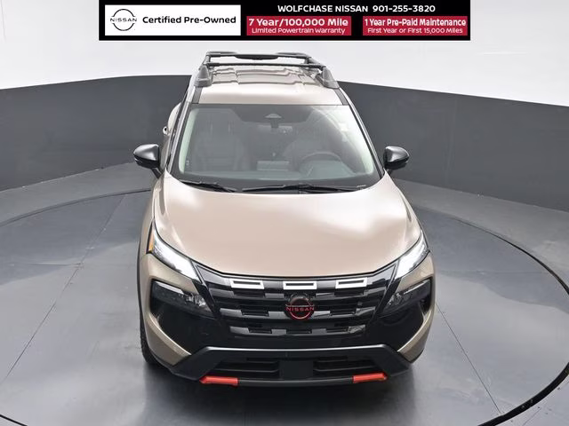 2025 Baja Storm Metallic Nissan Rogue Rock Creek AWD SUV