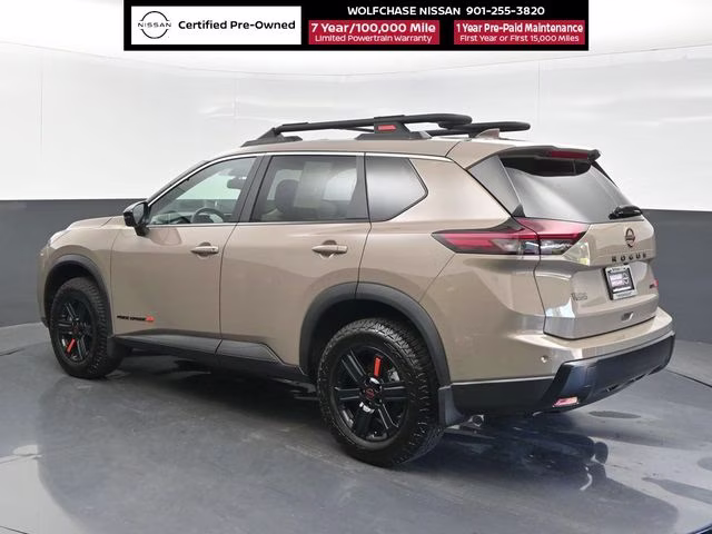 2025 Baja Storm Metallic Nissan Rogue Rock Creek AWD SUV