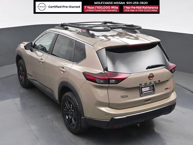 2025 Baja Storm Metallic Nissan Rogue Rock Creek AWD SUV