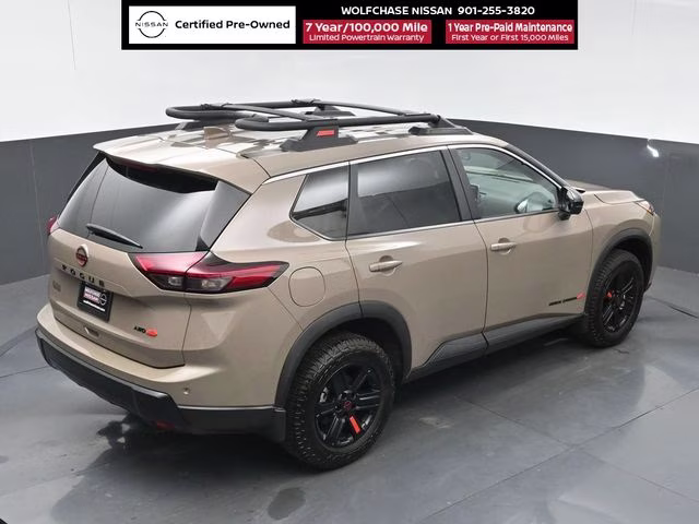 2025 Baja Storm Metallic Nissan Rogue Rock Creek AWD SUV