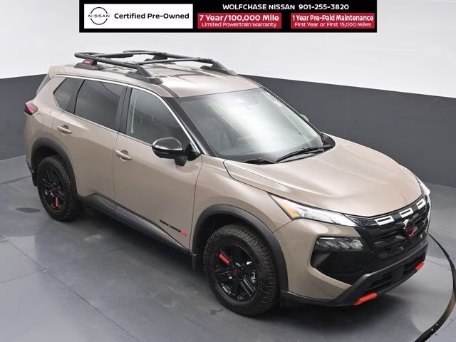 2025 Baja Storm Metallic Nissan Rogue Rock Creek AWD SUV