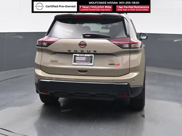 2025 Baja Storm Metallic Nissan Rogue Rock Creek AWD SUV