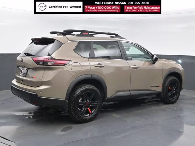 2025 Baja Storm Metallic Nissan Rogue Rock Creek AWD SUV