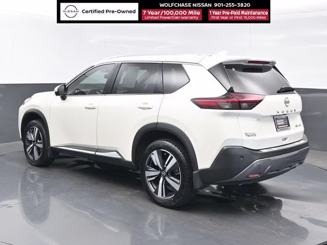 2023 Pearl White Tricoat Nissan Rogue SL AWD SUV