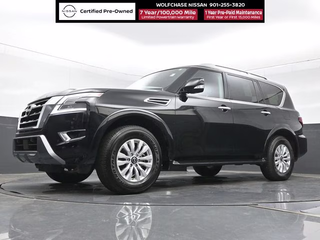 2024 Super Black Nissan Armada SV 4X4 SUV
