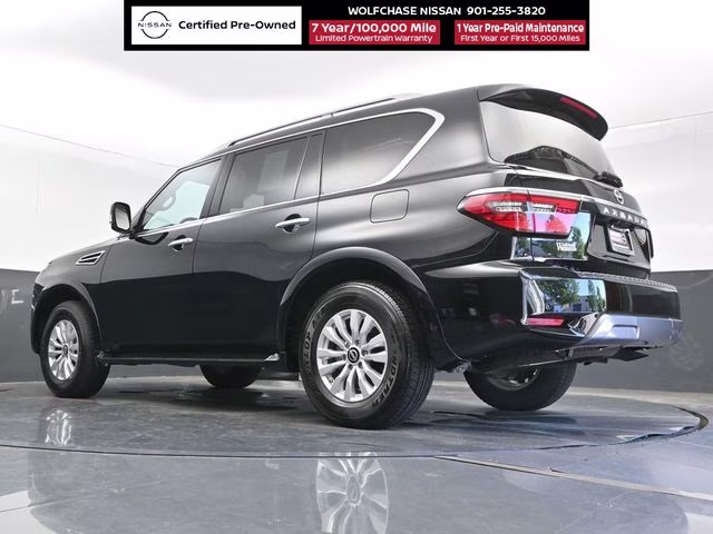 2024 Super Black Nissan Armada SV 4X4 SUV