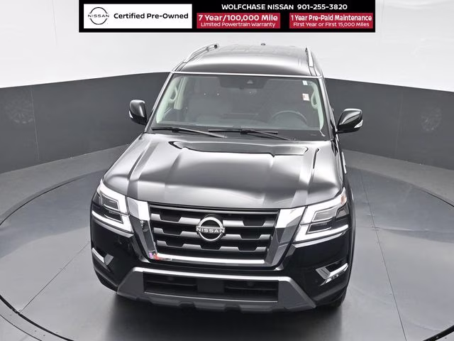 2024 Super Black Nissan Armada SV 4X4 SUV