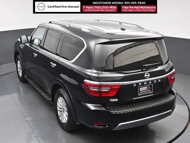 2024 Super Black Nissan Armada SV 4X4 SUV