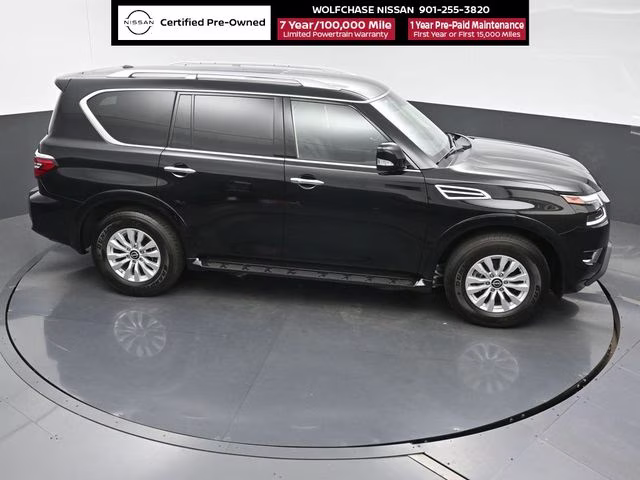 2024 Super Black Nissan Armada SV 4X4 SUV