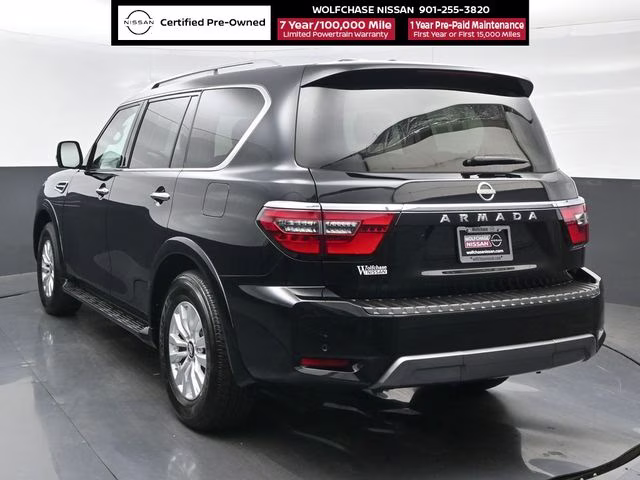 2024 Super Black Nissan Armada SV 4X4 SUV