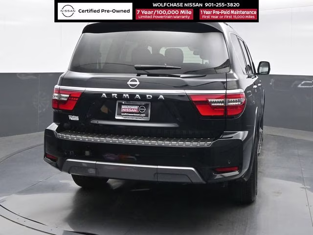 2024 Super Black Nissan Armada SV 4X4 SUV