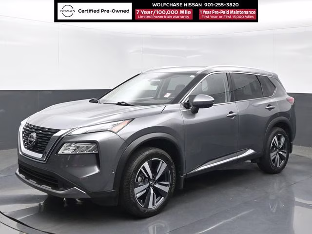 2023 Gun Metallic Nissan Rogue SL FWD SUV