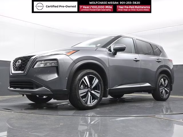 2023 Gun Metallic Nissan Rogue SL FWD SUV