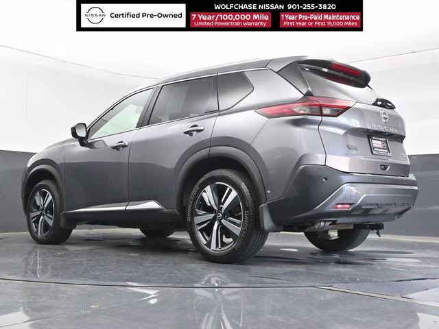 2023 Gun Metallic Nissan Rogue SL FWD SUV