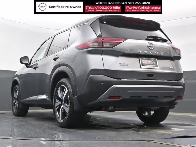 2023 Gun Metallic Nissan Rogue SL FWD SUV
