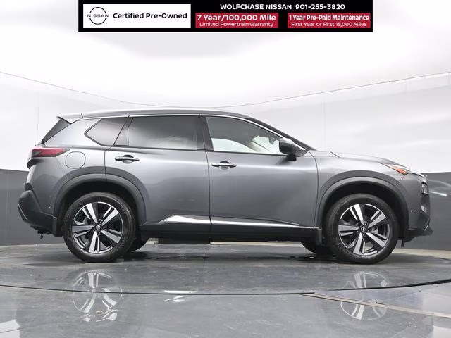 2023 Gun Metallic Nissan Rogue SL FWD SUV