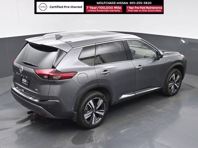 2023 Gun Metallic Nissan Rogue SL FWD SUV