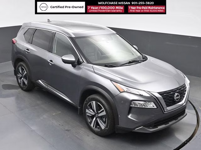 2023 Gun Metallic Nissan Rogue SL FWD SUV