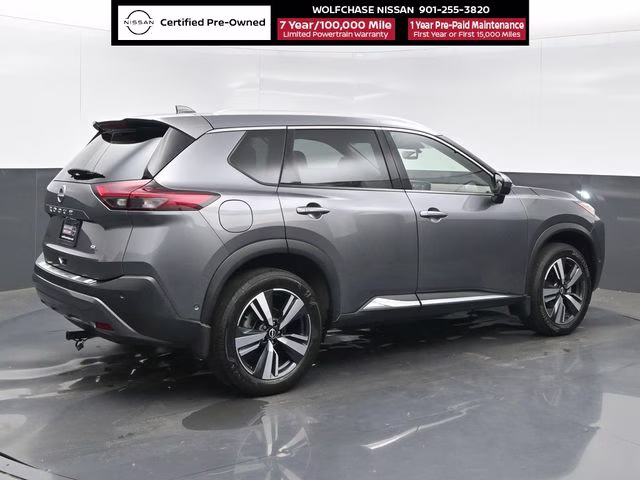 2023 Gun Metallic Nissan Rogue SL FWD SUV