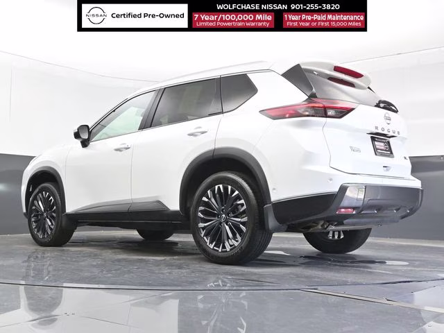 2025 Everest White Pearl Nissan Rogue SL FWD SUV