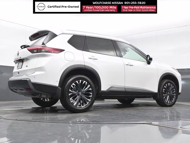 2025 Everest White Pearl Nissan Rogue SL FWD SUV