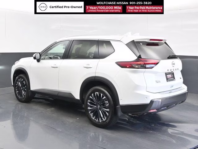 2025 Everest White Pearl Nissan Rogue SL FWD SUV