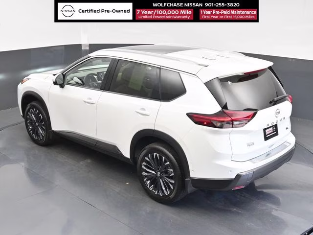 2025 Everest White Pearl Nissan Rogue SL FWD SUV