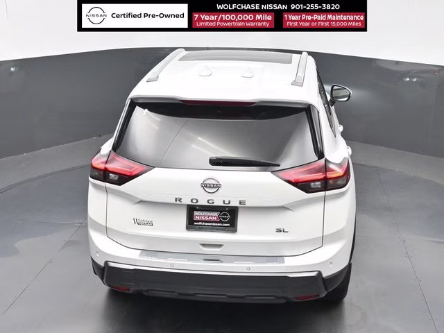 2025 Everest White Pearl Nissan Rogue SL FWD SUV